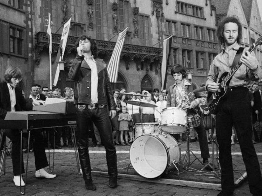 The Doors in concert.